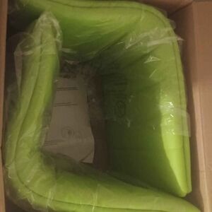 Vibrant Green Inflatable with Shiny Finish